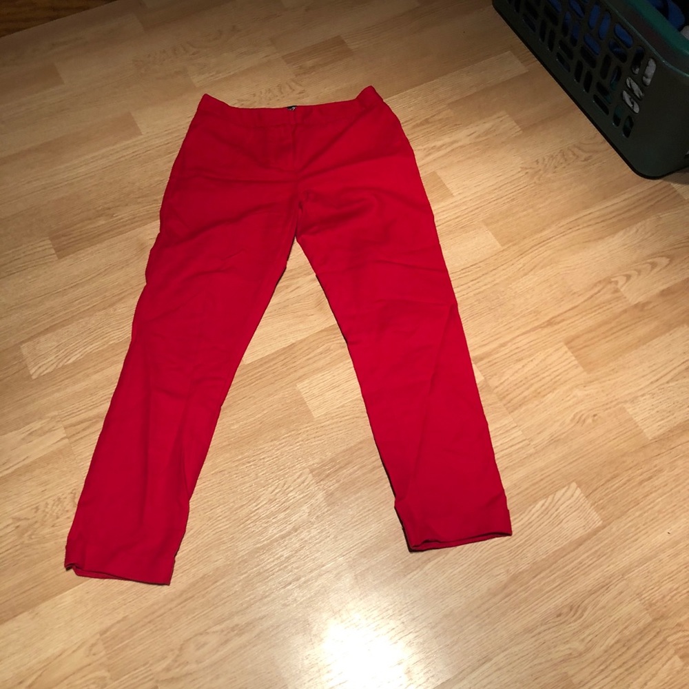 Red pants